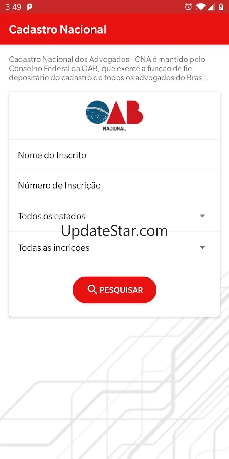 CNA - Cadastro Nacional dos Ad 4.1.5