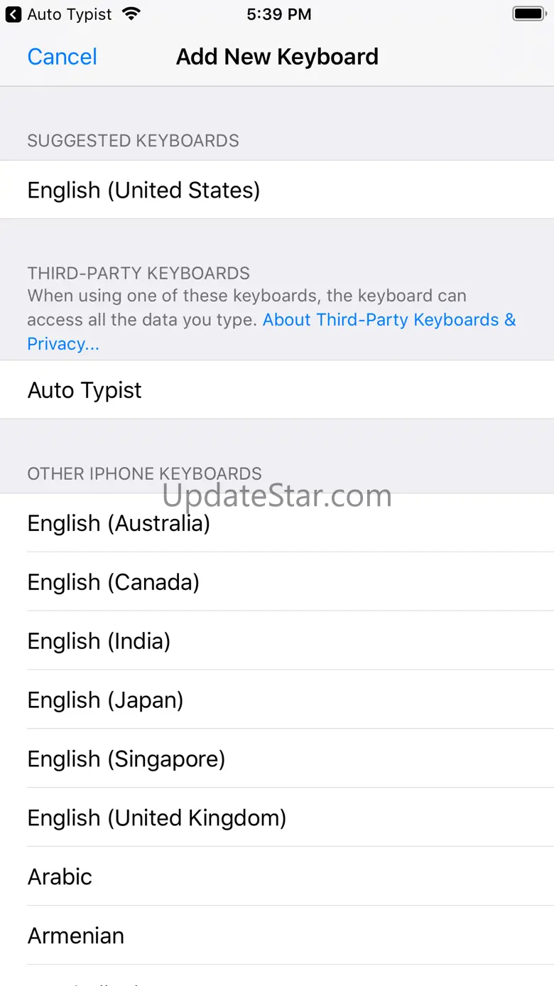 Auto Typist (Custom keyboard) 1.6