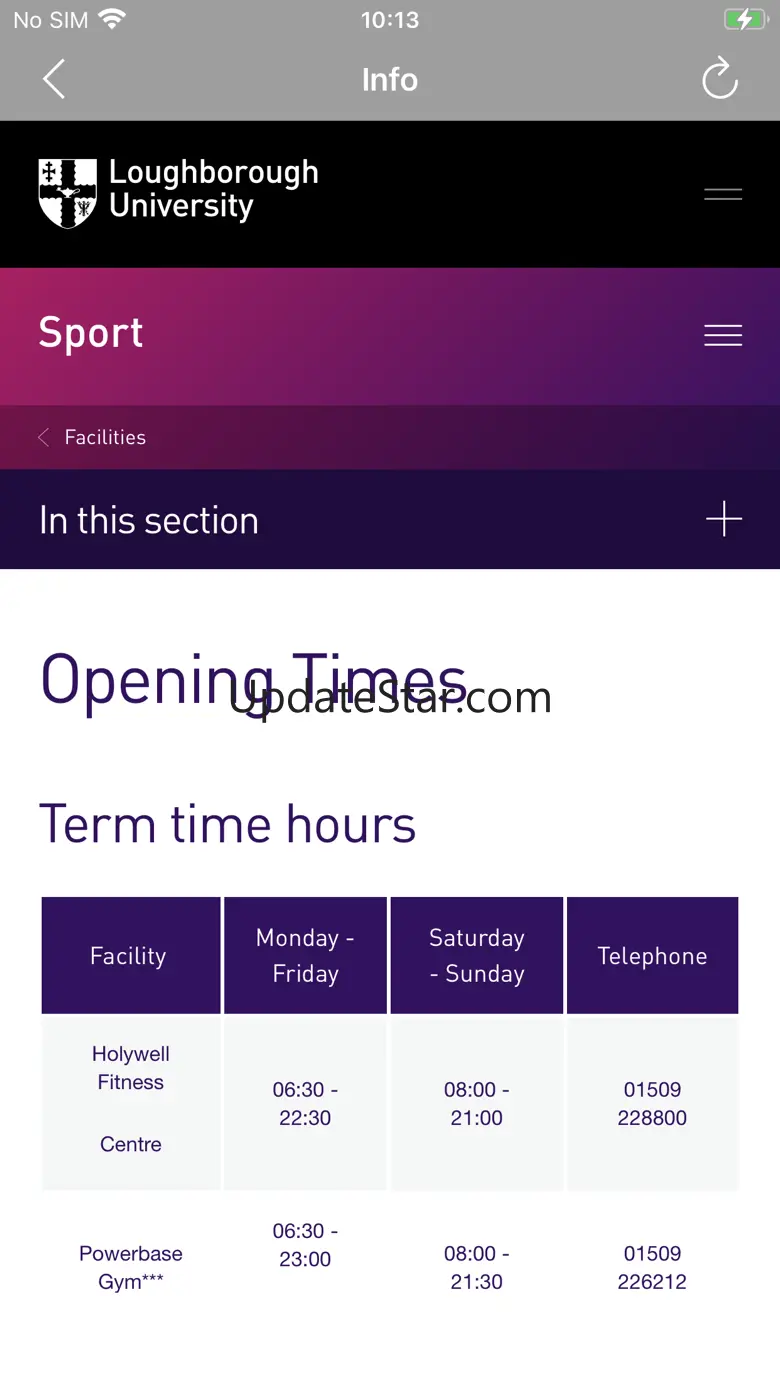 Loughborough Sport 107.99