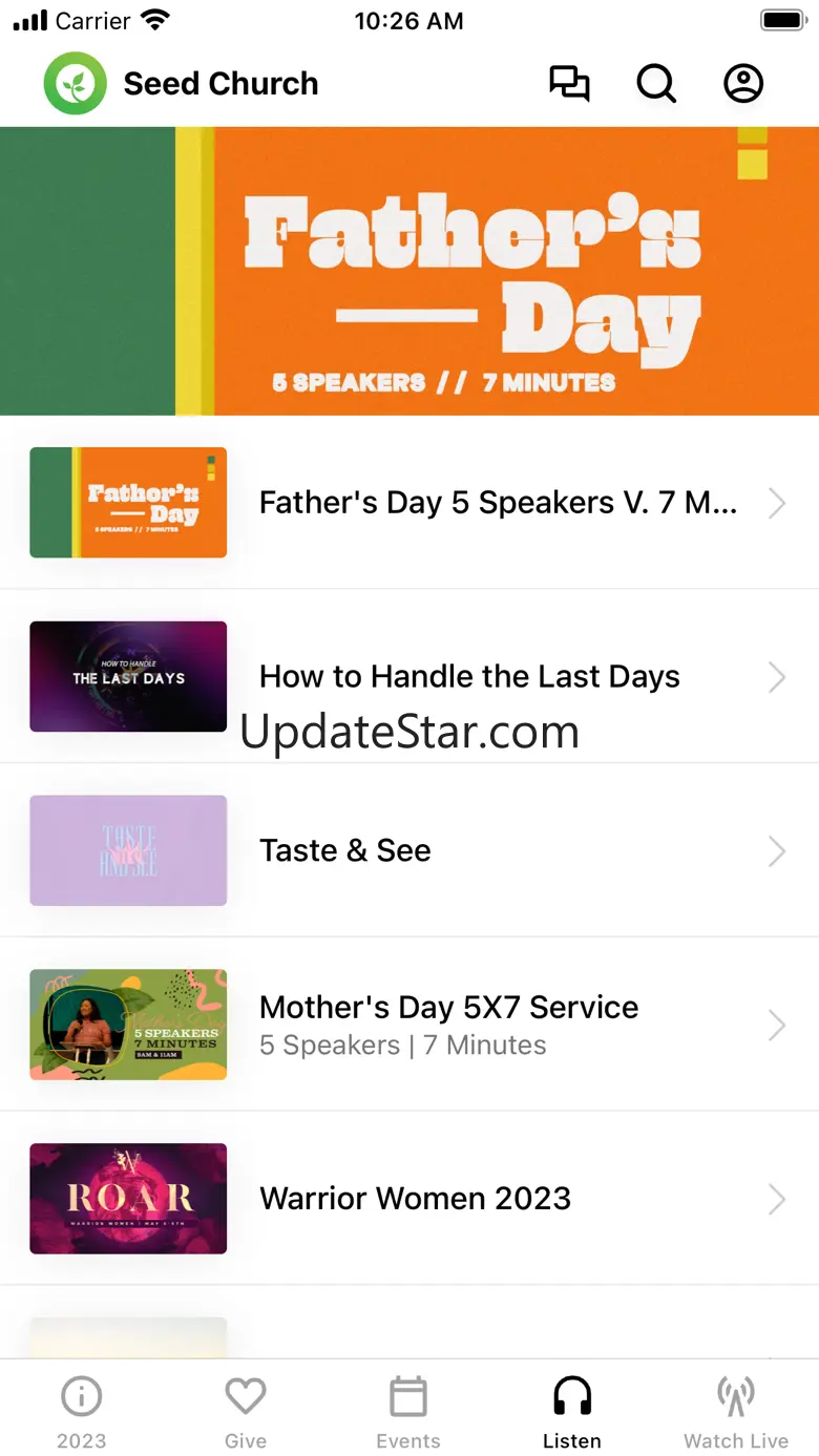 Seed Church 6.3.1