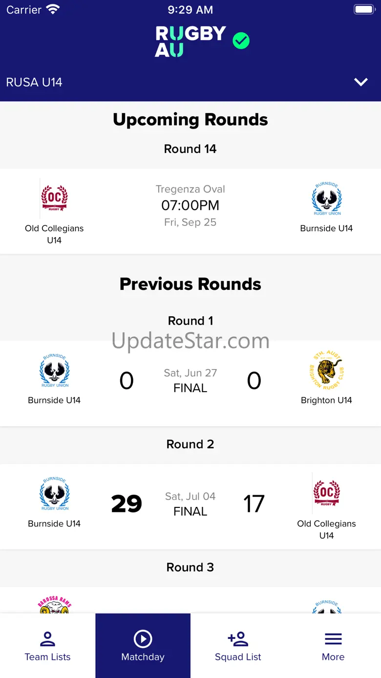 Rugby Match Day 5.0