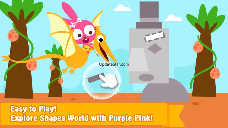 Purple Pink shapes and colors 1.2.5