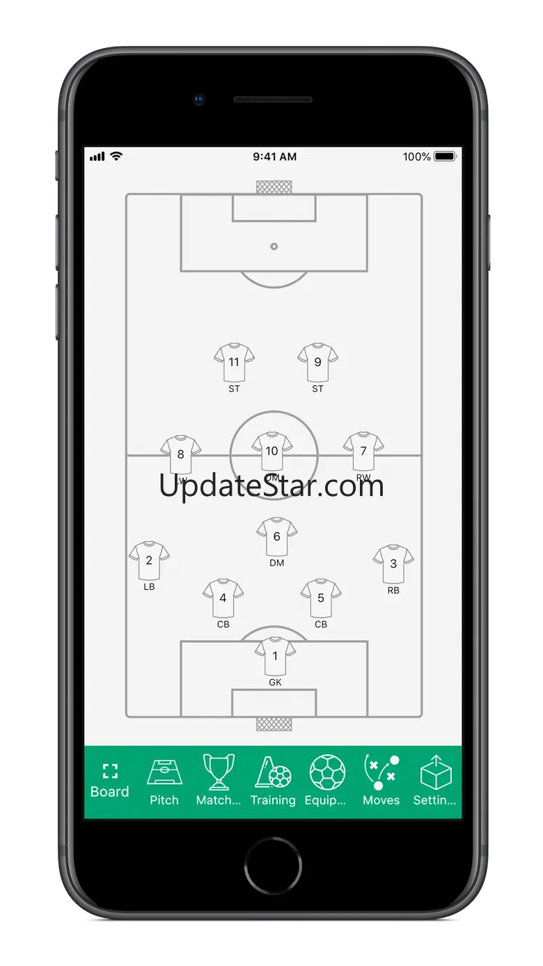 Football Tactic Board: “moves” 1.6