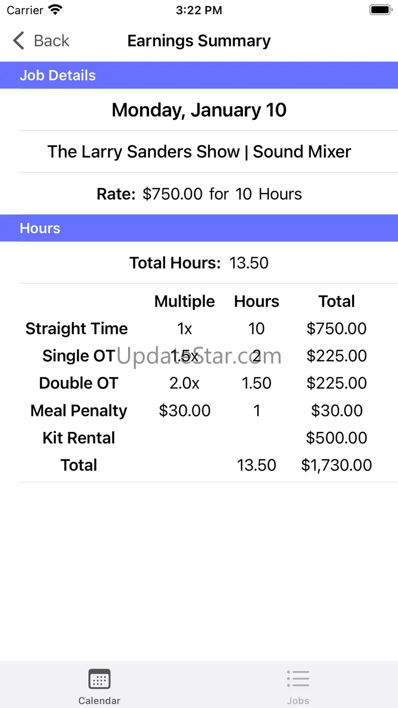Freelance Calendar 1.0.6