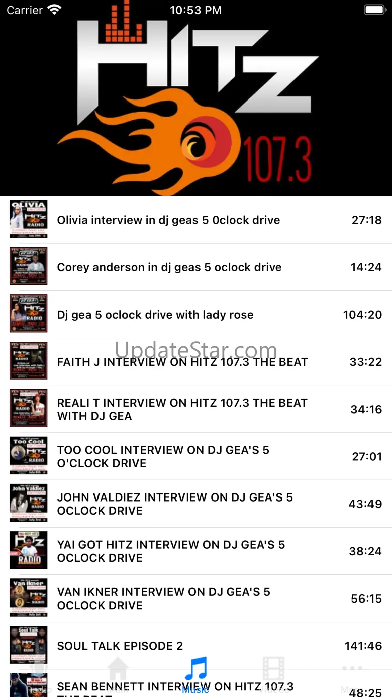 Hitz 107.3 the Beat 4.5.6