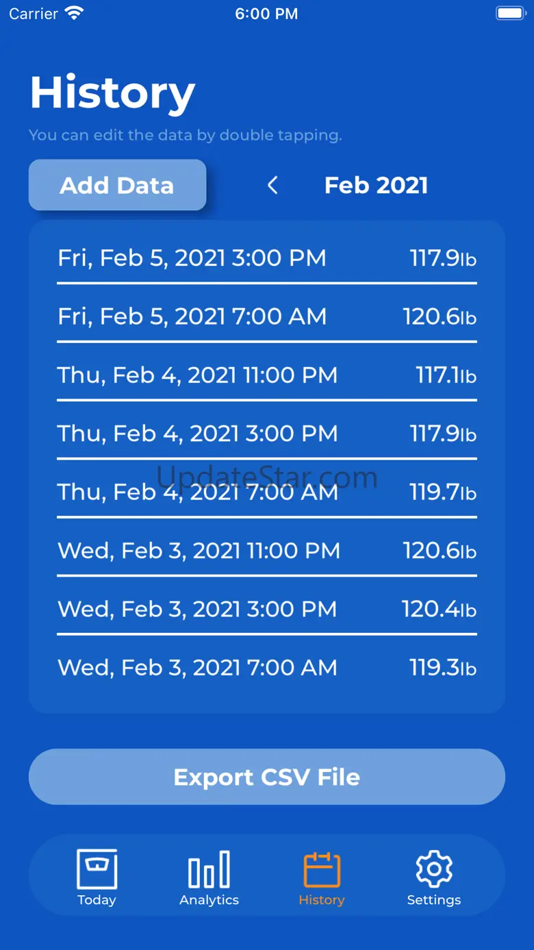 Weight-Log 1.8.0