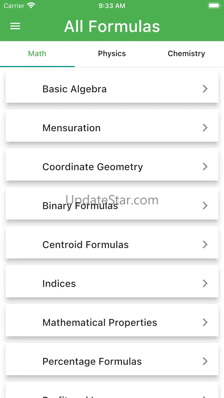 All Formulas app 10