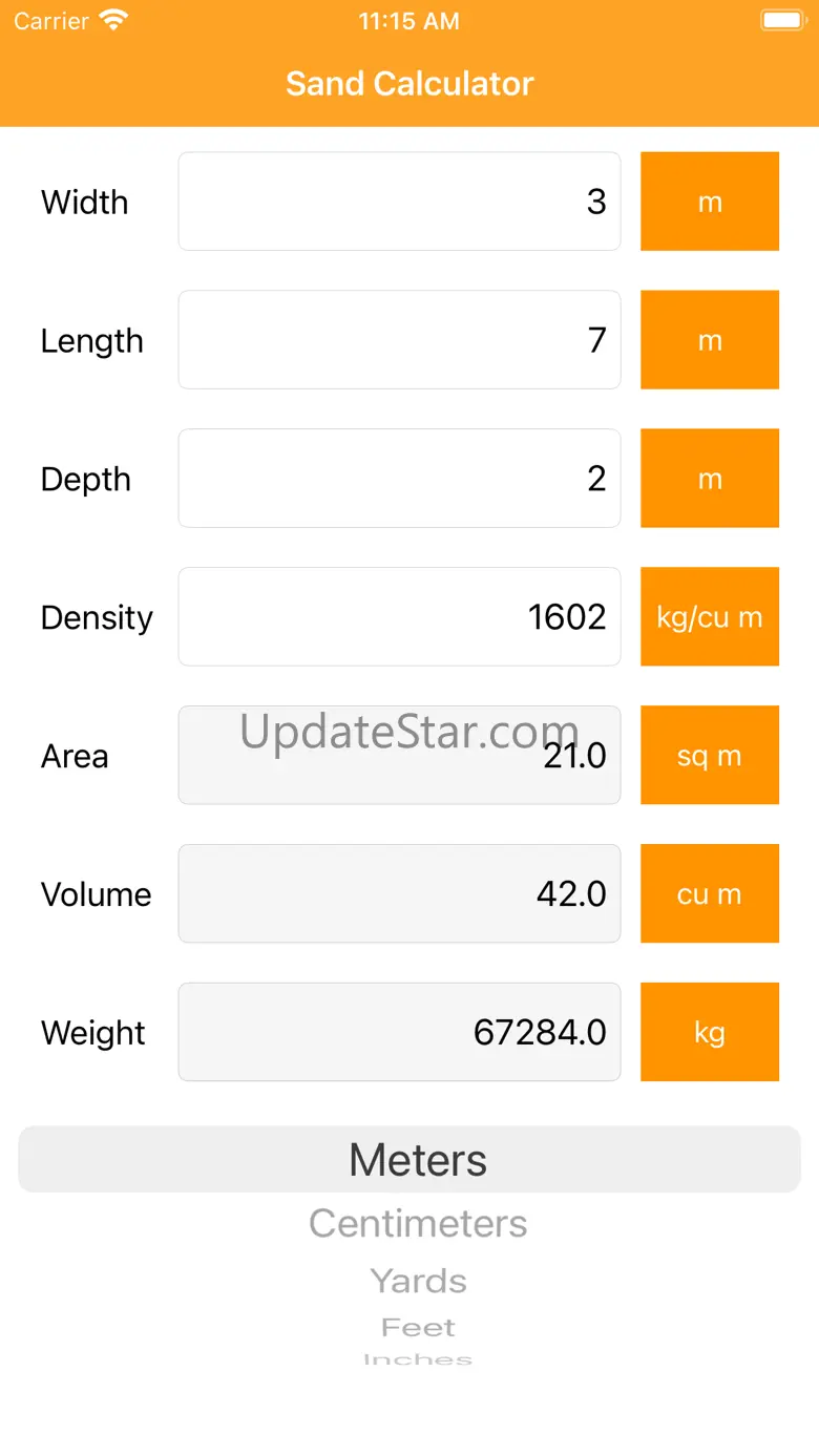 Sand Calculator 1.0