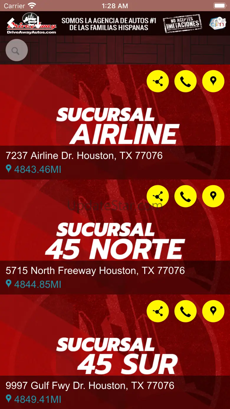 Drive Away App 1.1