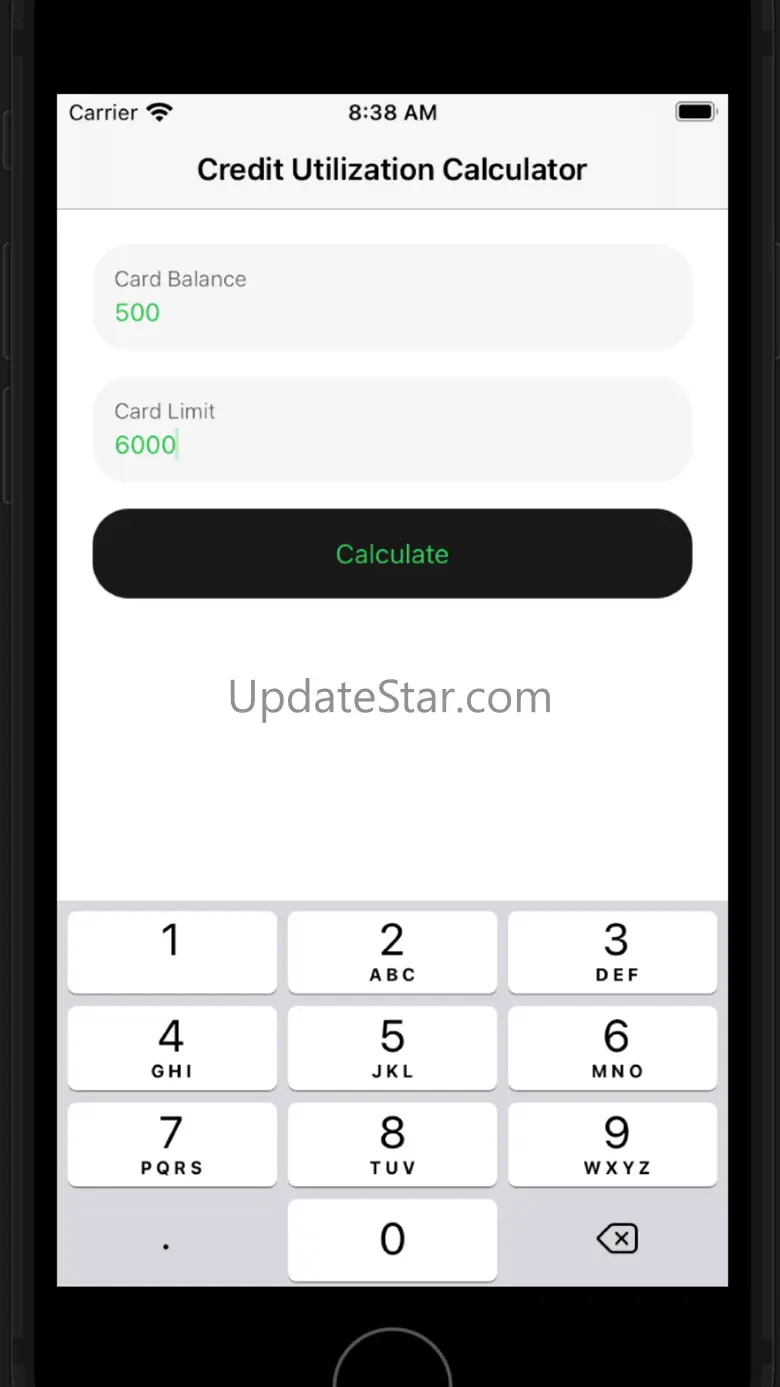 Credit Utilization Calculator 1.1