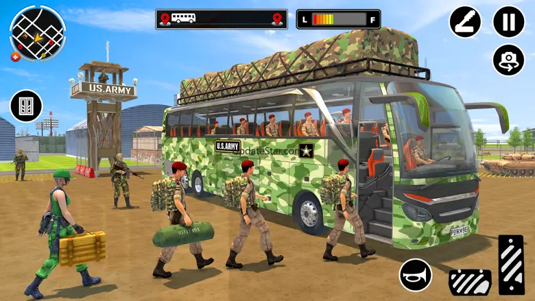 Army Bus Driving Games 3D 1.4.2