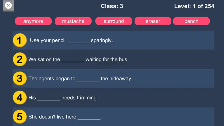 English Word Fill 2.2