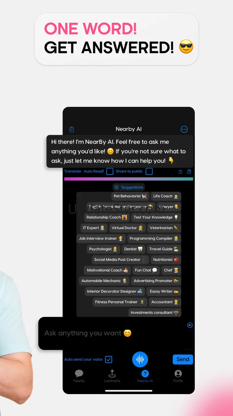 Nearby AI - GPT 4 Prompts Omni 2.1