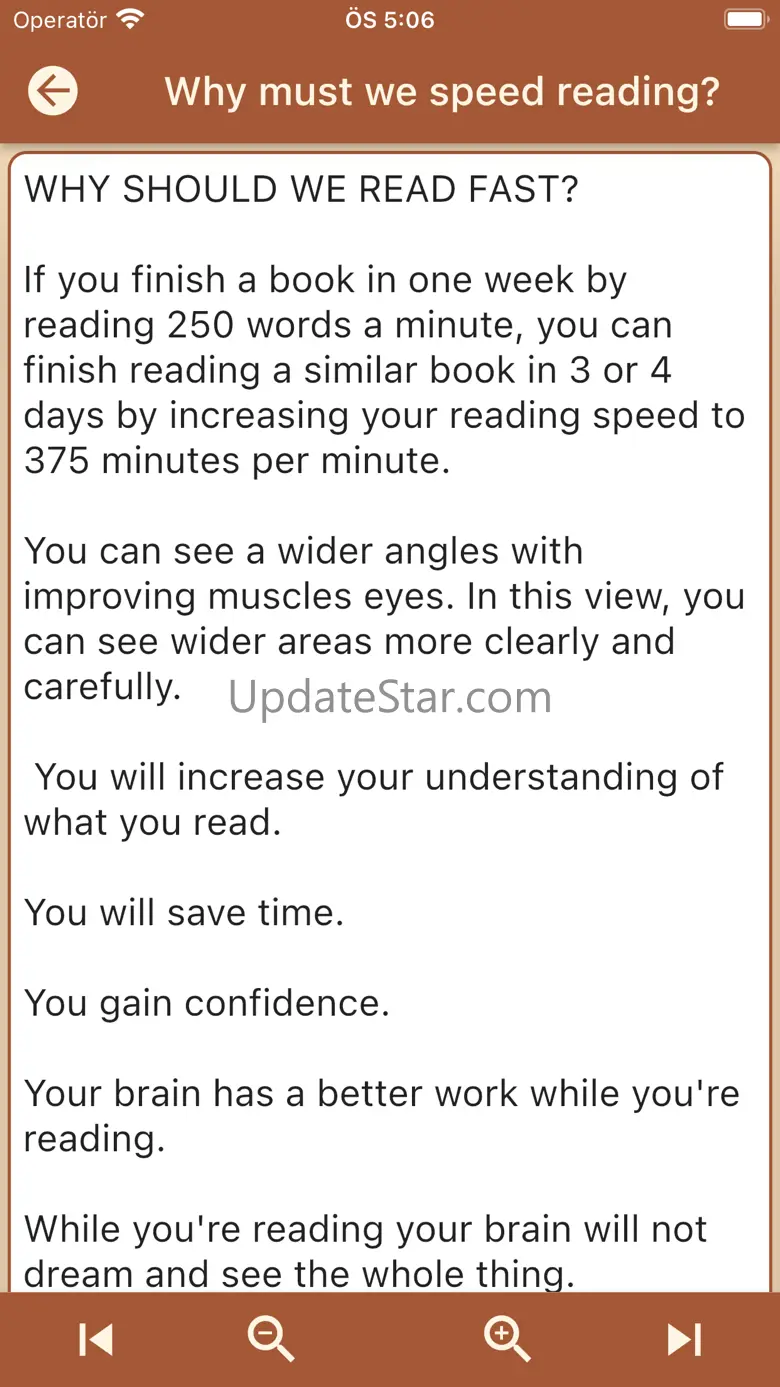 Speed Reading and Exercises 1.9