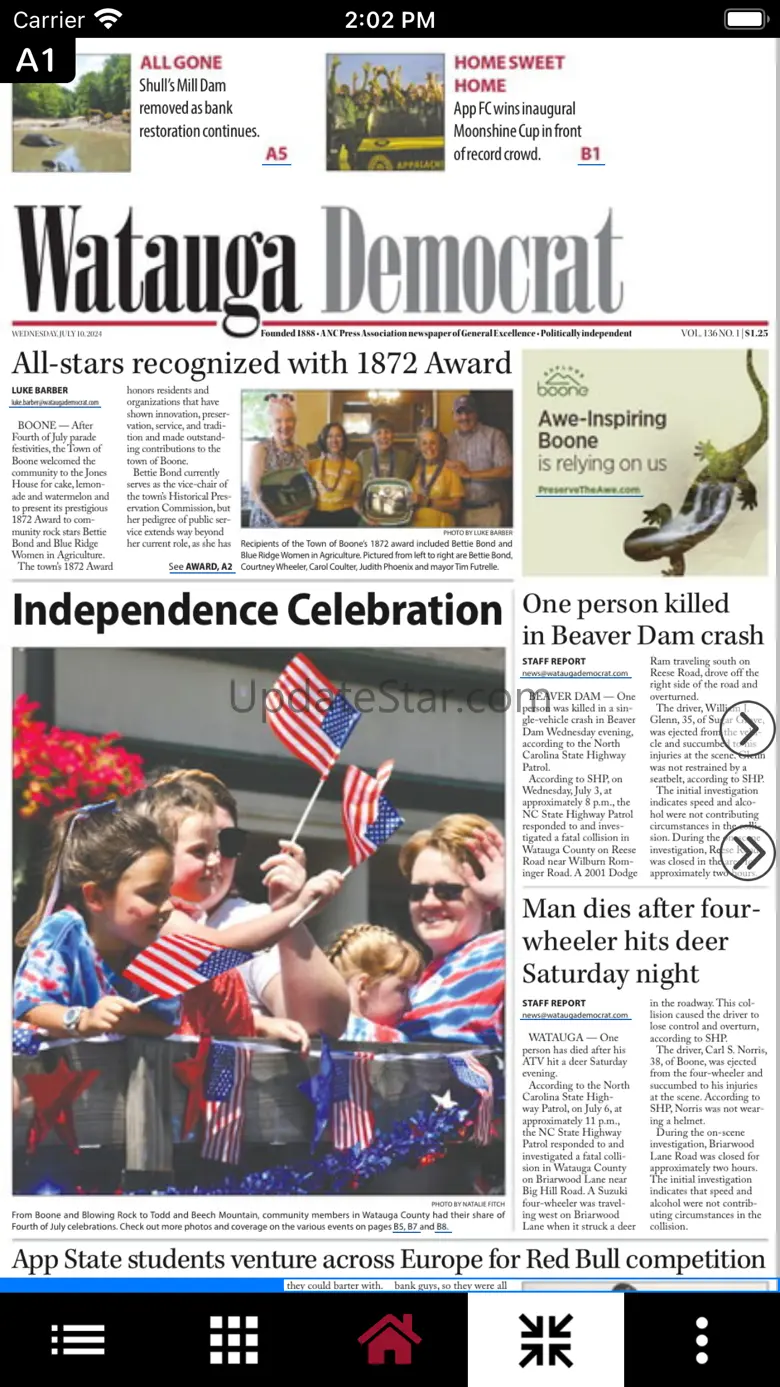Watauga Democrat 3.14.03