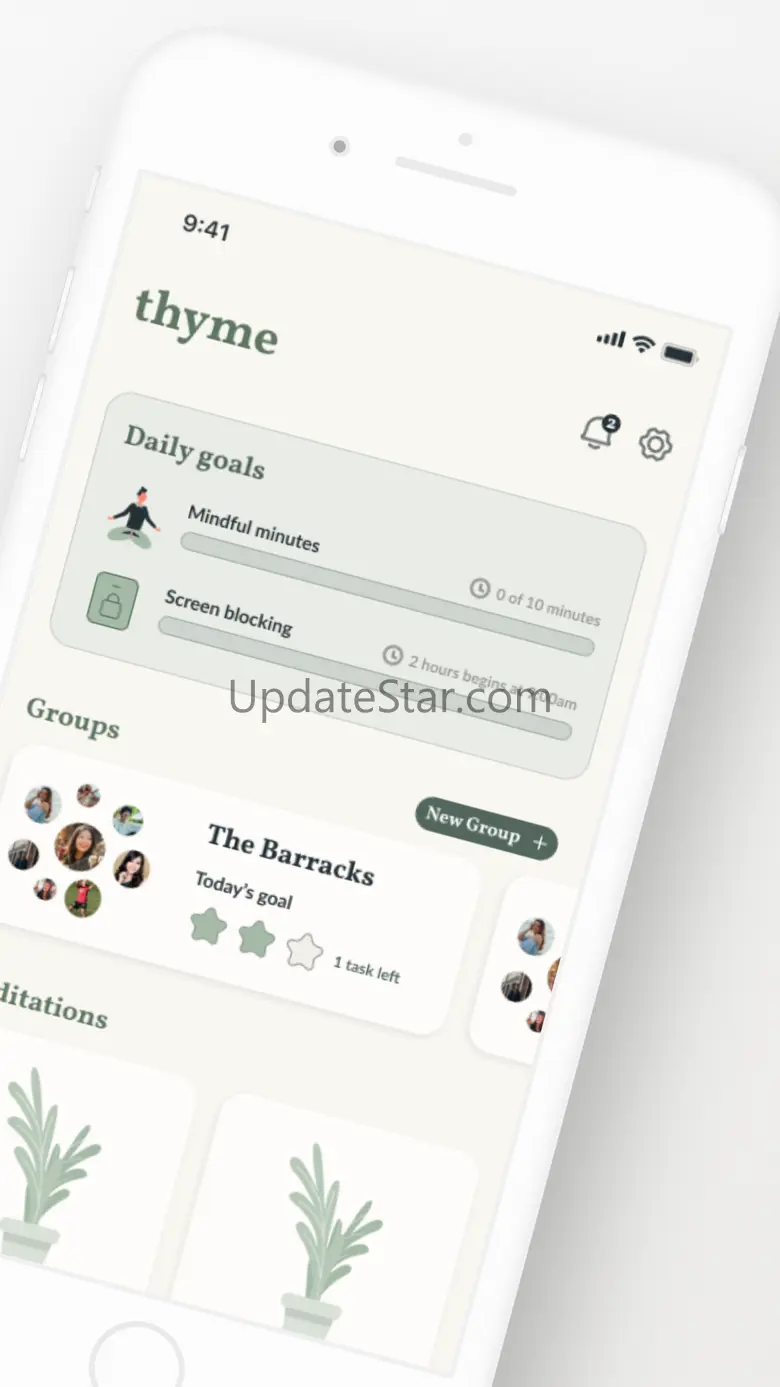 thyme: Meditate with Friends 1.1