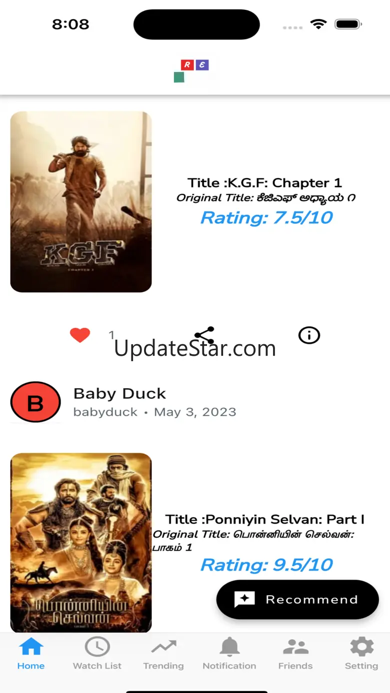 REGO - Movie Review App 1.2.2