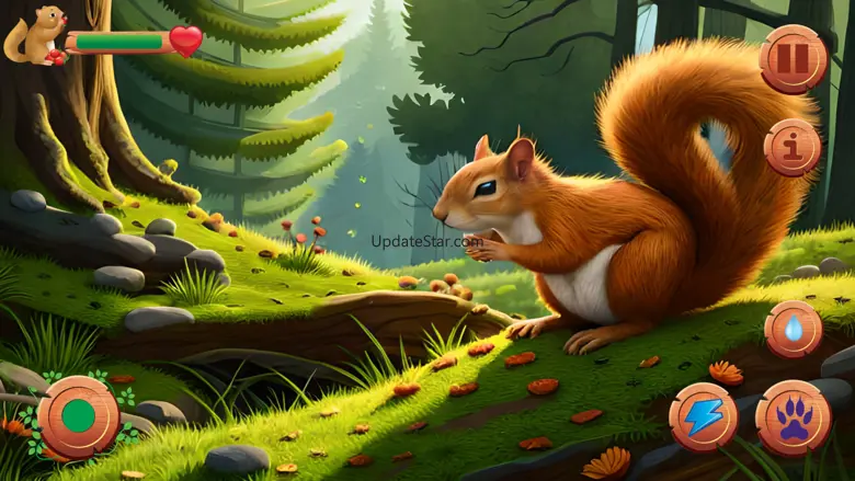 Flying Squirrel Animal Game 3D 3