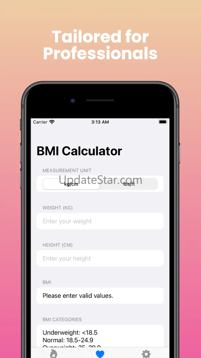 BMR - TDEE Calorie Calculator 1.0