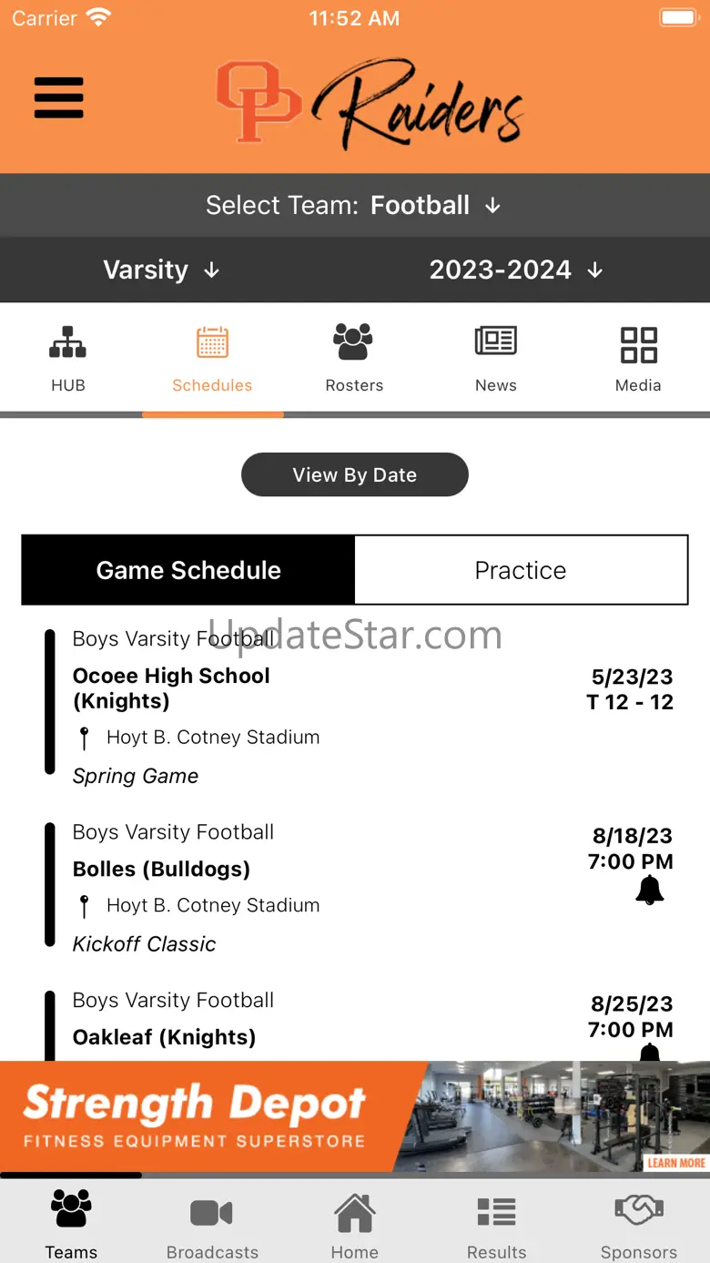 Orange Park Athletics 1.3.0