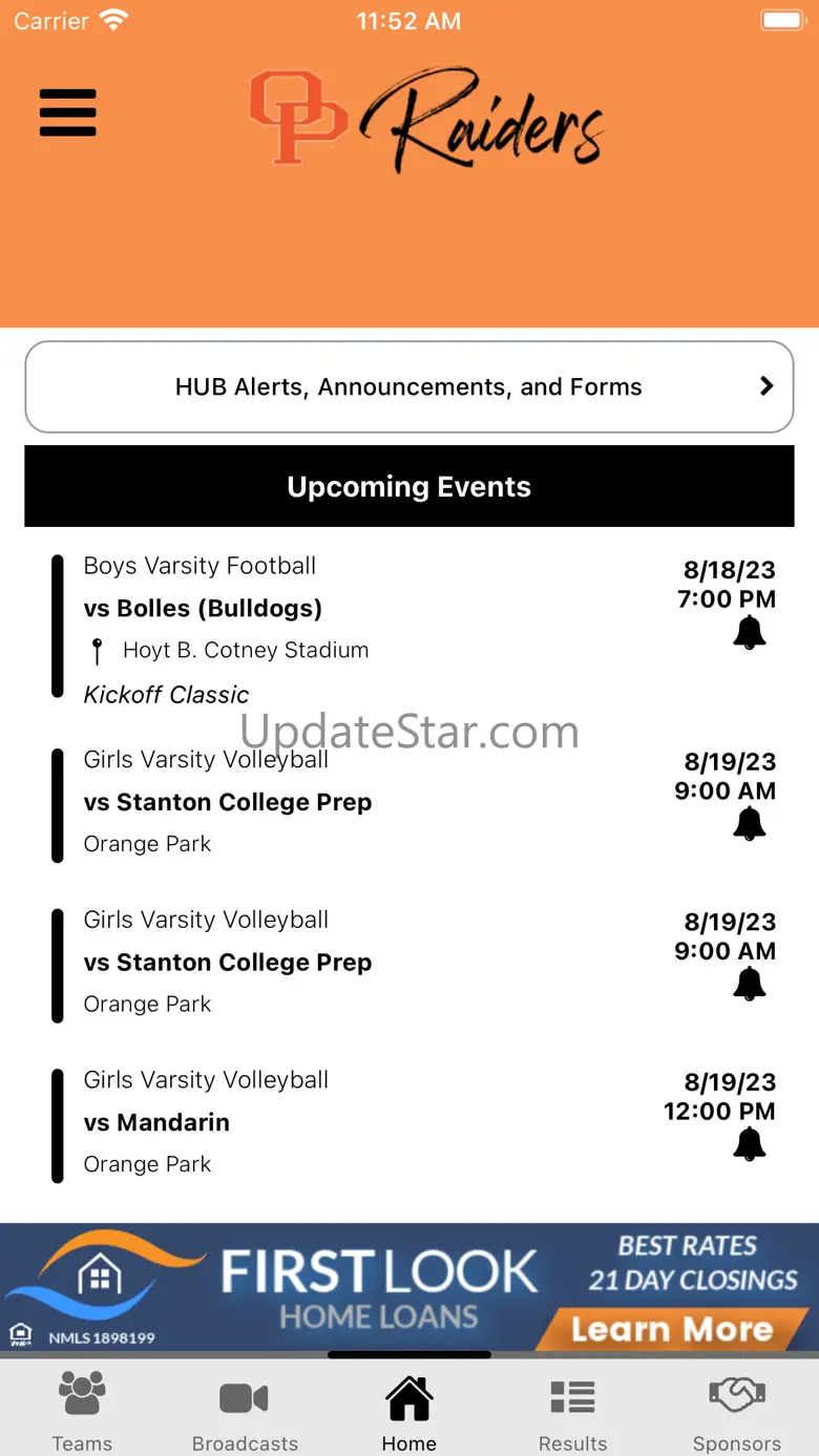Orange Park Athletics 1.3.0