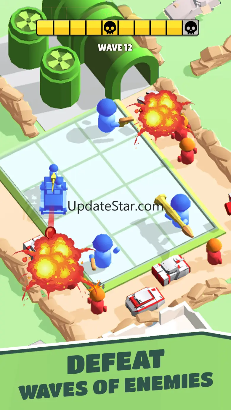 Toy army: Merge Defense 1.0