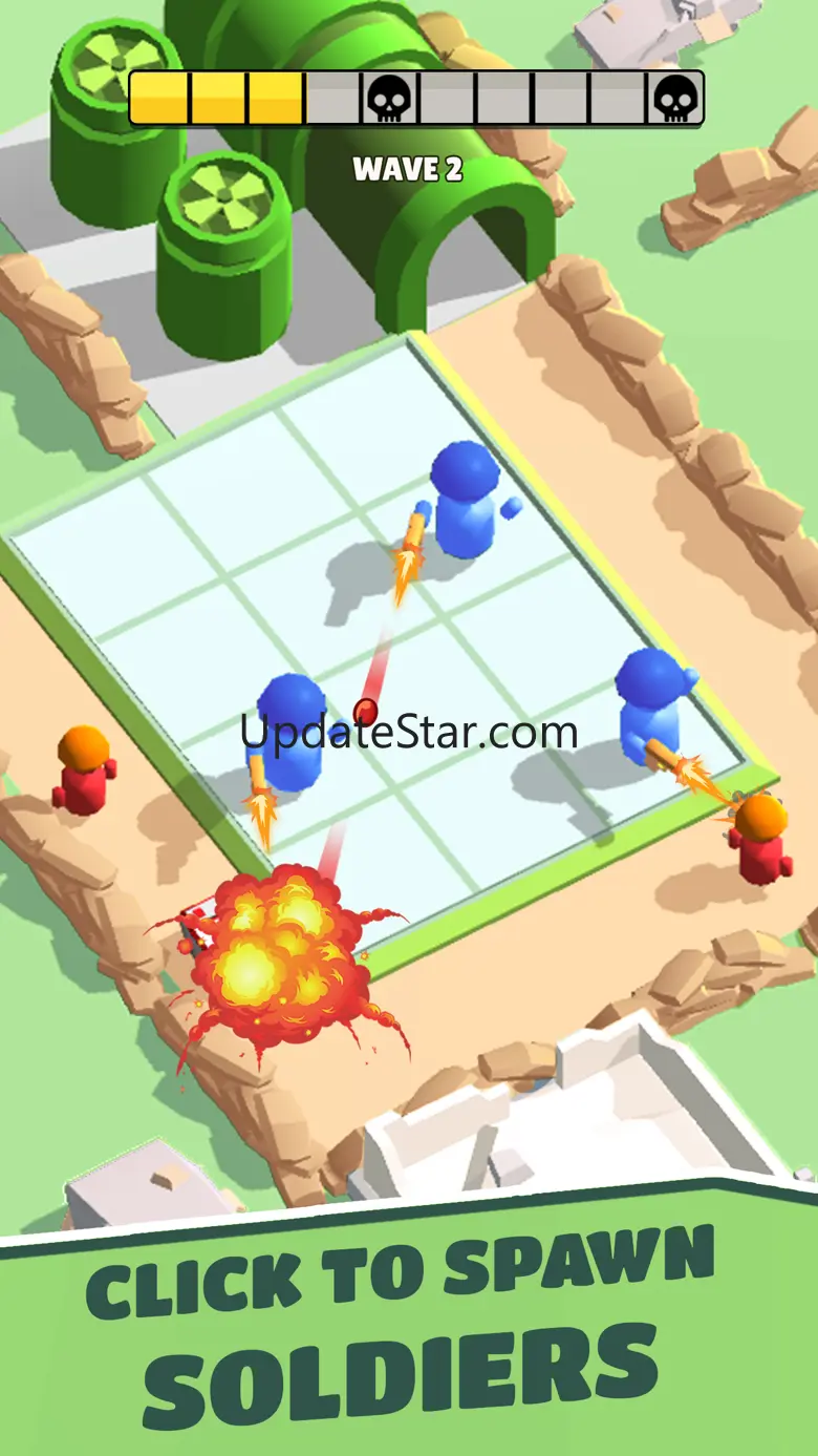 Toy army: Merge Defense 1.0