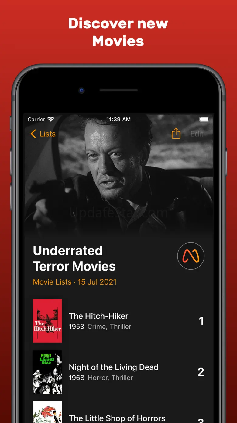 Movie Lists: Movies & TV Shows 1.0.3
