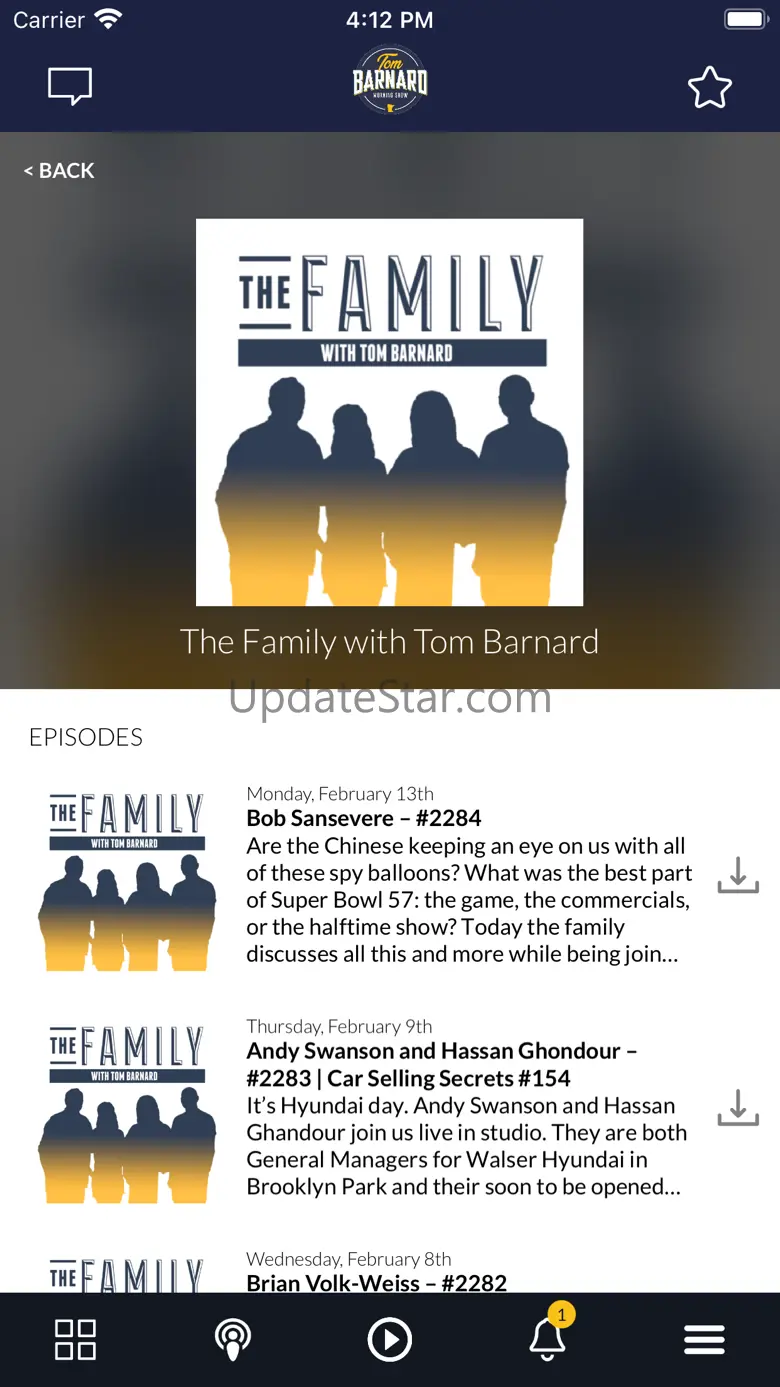 Tom Barnard Morning Show 2.0.9