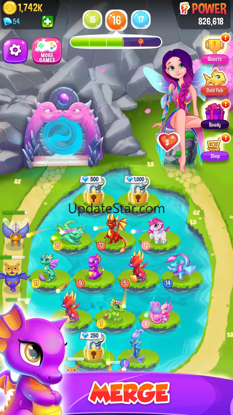 Dragon Wonderland - Merge Idle 2.1.85