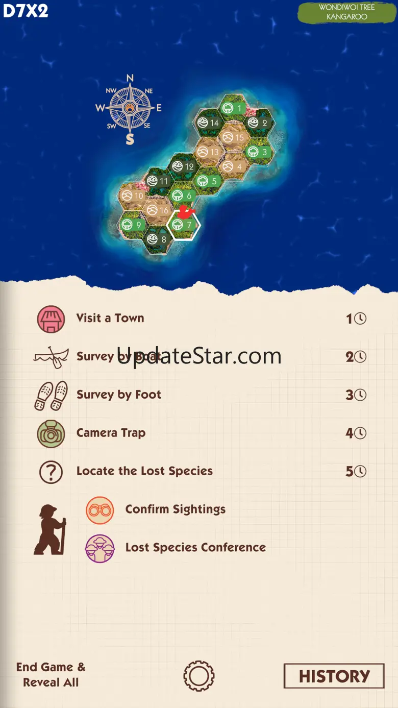 The Search for Lost Species 1.1.2