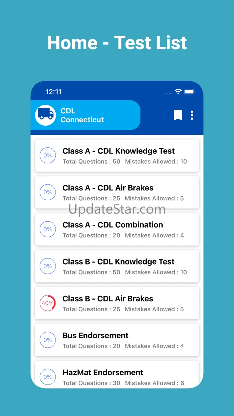 Connecticut CDL Prep Test 1.2