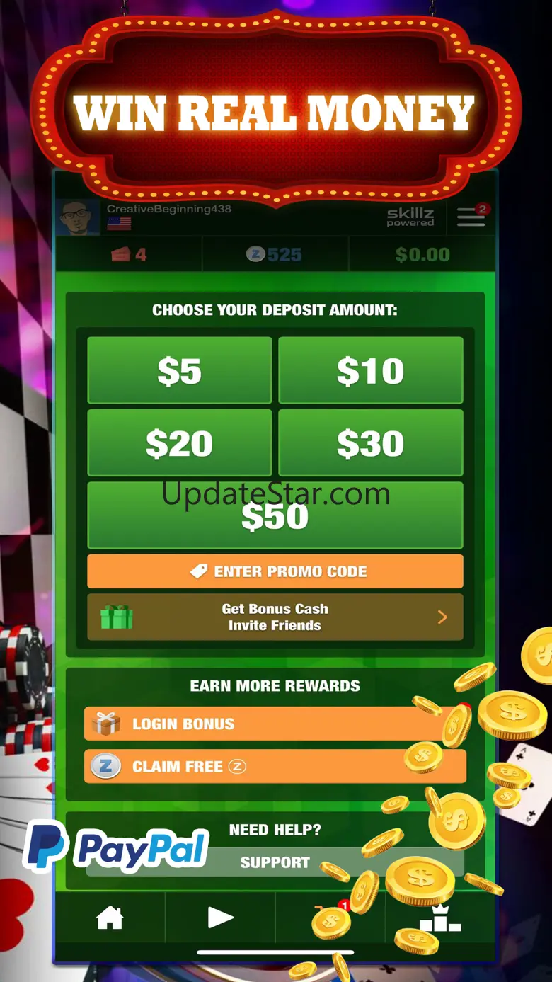 World Solitaire Cash Casino 1.6