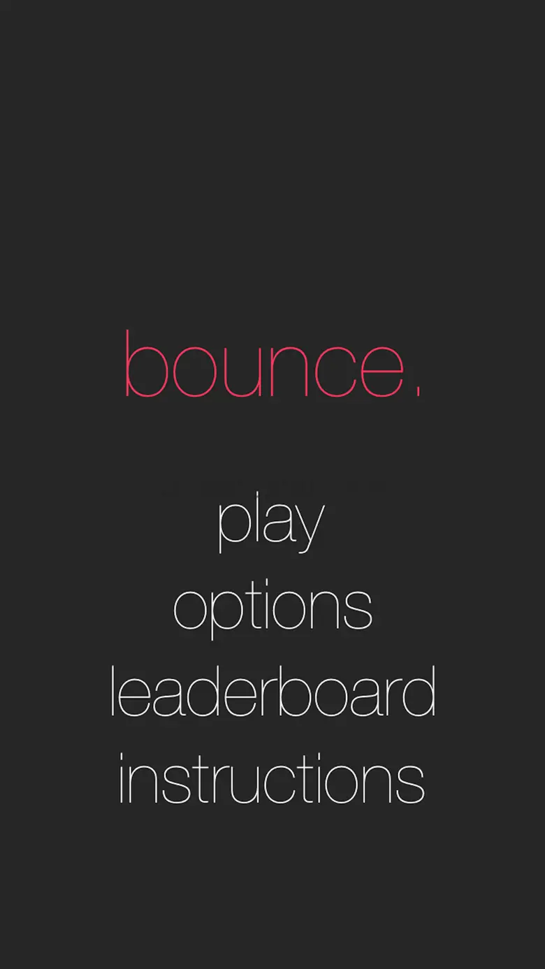 bounce. 1.0.4