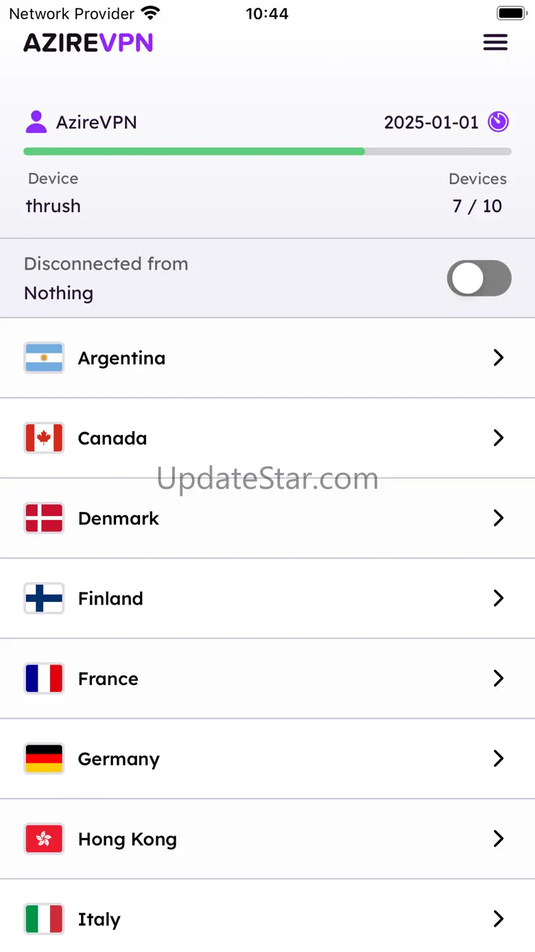 AzireVPN 1.5.2