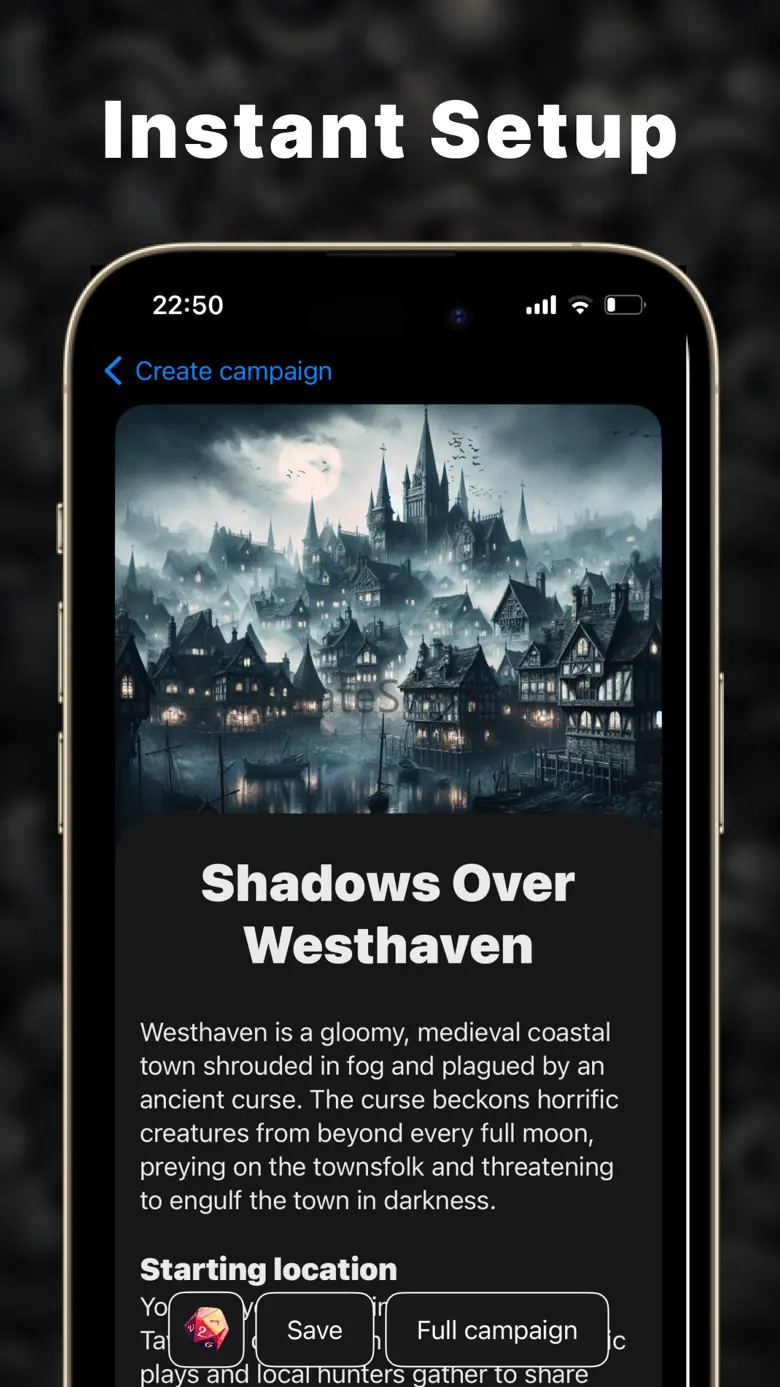 DnD: AI campaign generator 2.1.2
