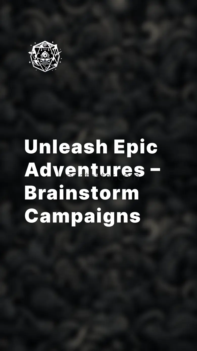DnD: AI campaign generator 2.1.2