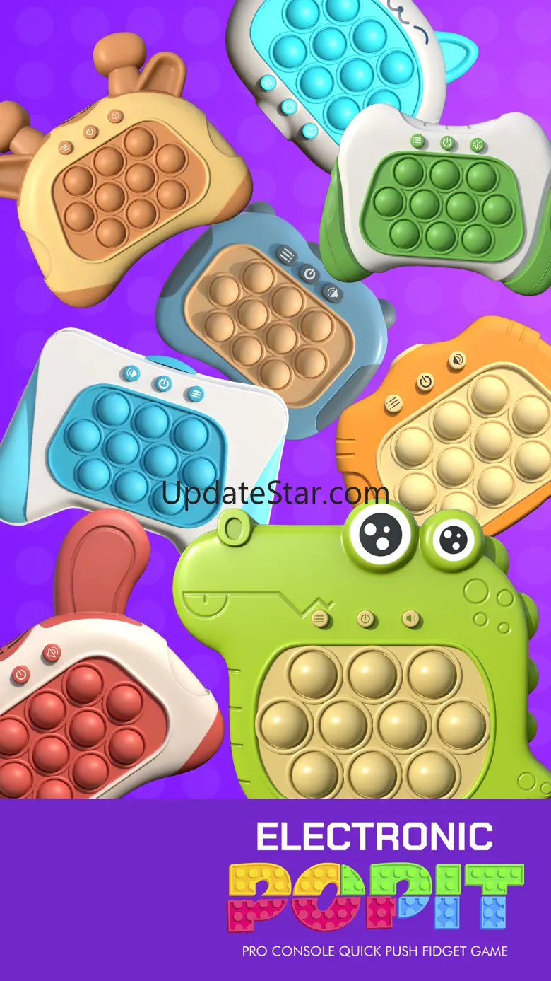 Electronic pop it game console 1.3