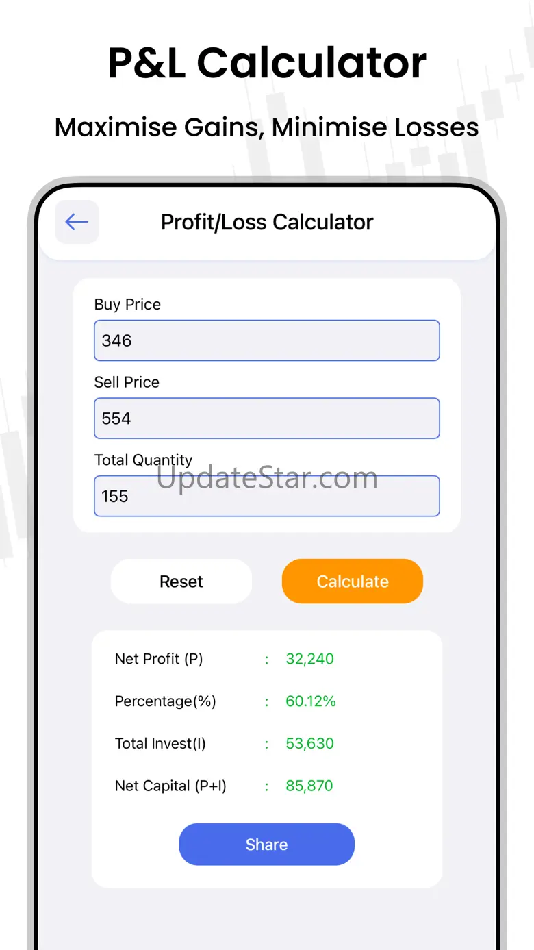 Trade Calculator, Stock Market 1.0