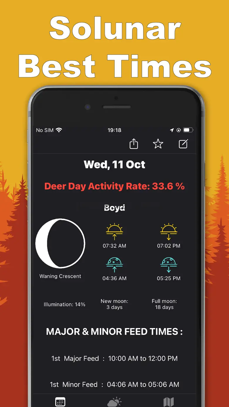 Solunar Hunting Times 1.0.1