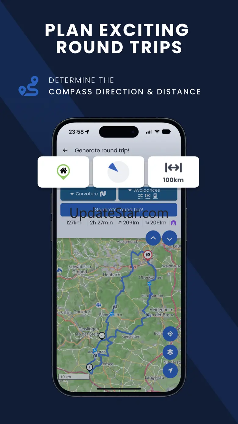 Kurviger Motorcycle Navigation 3.5.8