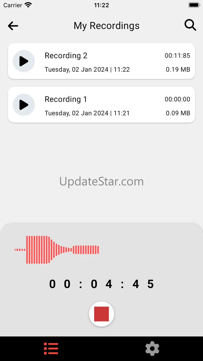Voice Recorder with Memo 1.1.0