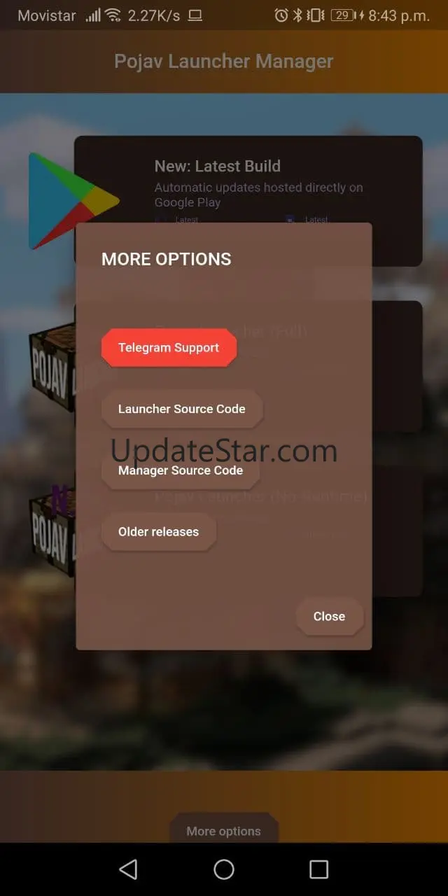 Pojav Launcher Manager 1.4.4