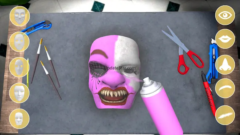 Scary Face Mask 3D: Pixel Art 1.3