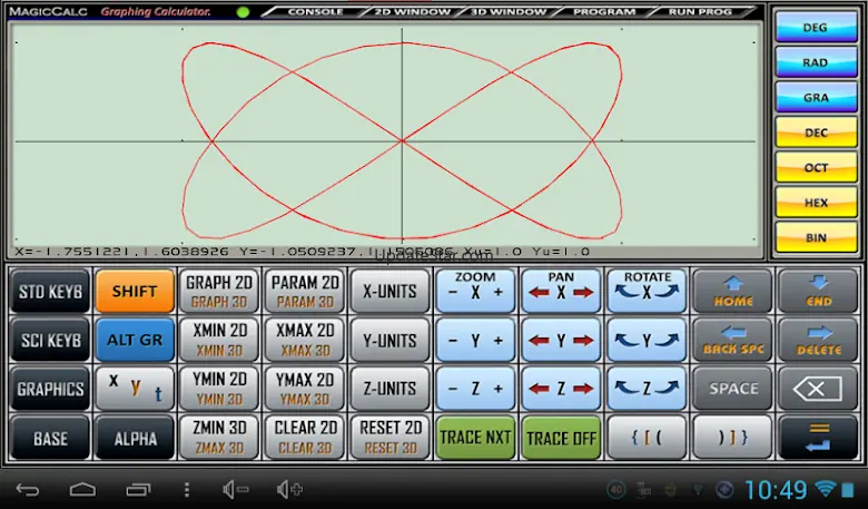 MagicCalc Lite, Graphing Calc 4.57