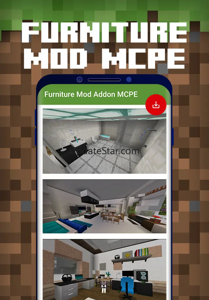 Furniture Mod Addon MCPE 2.0