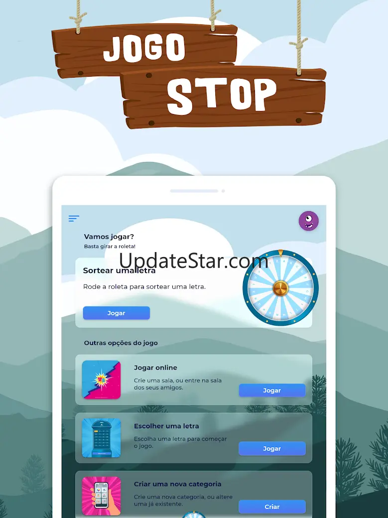 Jogo Stop: Adedonha online