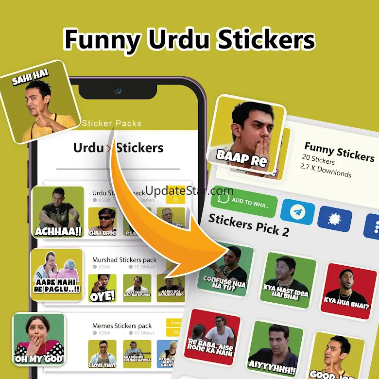 Funny Urdu Stickers WASticker 1.6