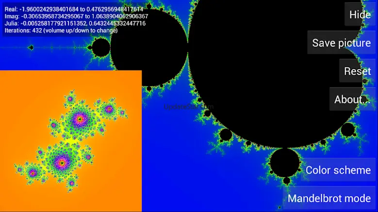 Mandelbrot Explorer 3.4