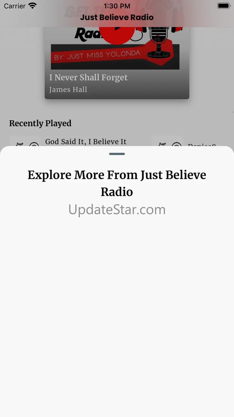Just Believe Radio 23.3.2